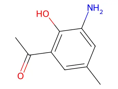 1-(3-Amino-2-hydroxy-5-methylphenyl)ethan-1-one structure