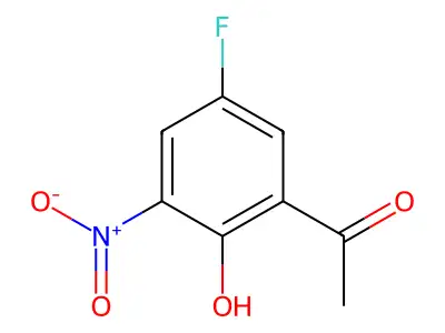 5'-Fluoro-2'-hydroxy-3'-nitroacetophenone structure