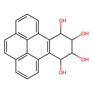 (9alpha,10beta,11beta,12alpha)Benzo(e)pyrene-9,10,11,12-tetrahydro- structure