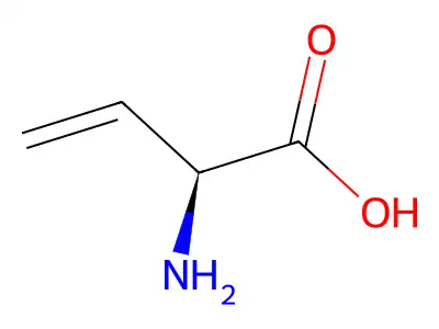 2-Ammoniobut-3-Enoate, 2-Amino-3-Butenoate structure