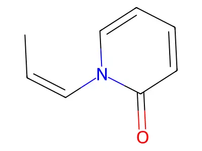 1-Prop-1-enylpyridin-2-one structure