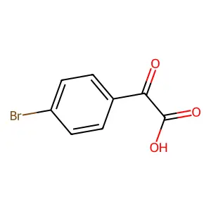 2-(4-Bromophenyl)-2-oxoacetic acid structure