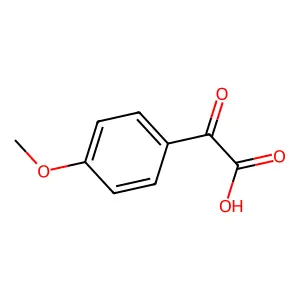 (4-Methoxyphenyl)glyoxylic acid structure