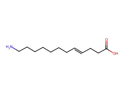 4-Dodecenoic acid,12-amino- structure