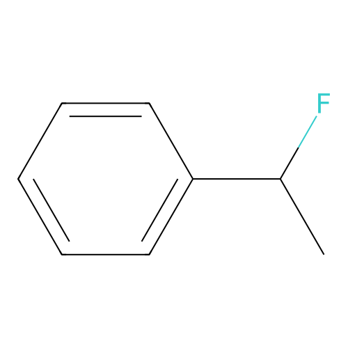 1-Fluoroethylbenzene structure