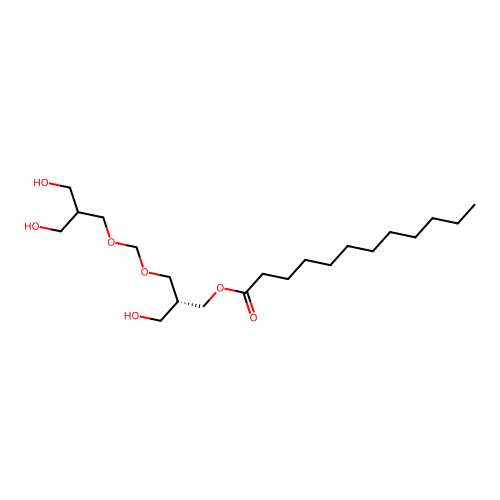 Dipentaerythritol laurate structure