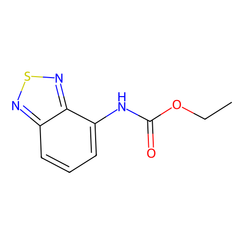 Carbamic acid, N-(2,1,3-benzothiadiazol-4-yl)-, ethyl ester structure