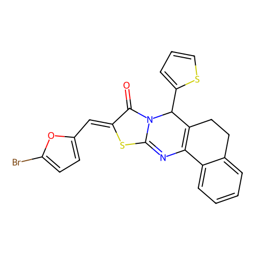 C23H15BrN2O2S2 structure