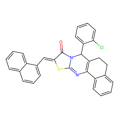 C31H21ClN2OS structure