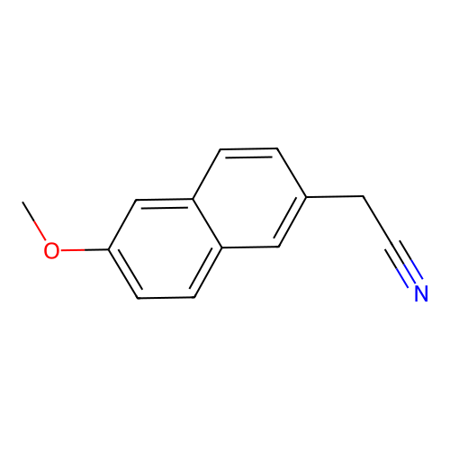 2-(6-Methoxynaphthalen-2-yl)acetonitrile structure