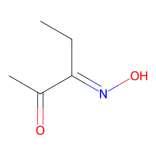 2,3-Pentanedione, 3-oxime structure