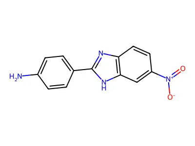 4-(6-Nitro-1H-benzimidazol-2-yl)benzenamine structure