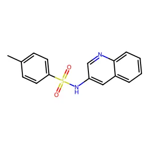 4-Methyl-N-3-quinolinylbenzenesulfonamide structure