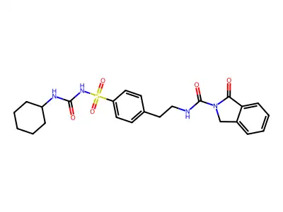 Glisindamide structure