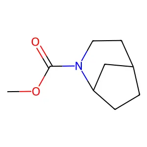2-Azabicyclo(3.2.1)octane-2-carboxylic acid methyl ester structure