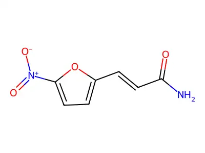 硝基呋喃基丙烯酰胺 structure