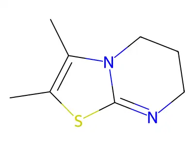 2,3-dimethyl-6,7-dihydro-5H-[1,3]thiazolo[3,2-a]pyrimidine structure