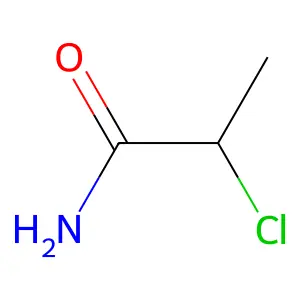 (2R)-2-chloropropanamide structure