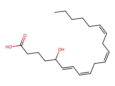 5-Hydroxyeicosatetraenoic Acid structure