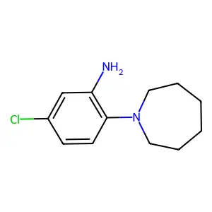 2-(Azepan-1-yl)-5-chloroaniline structure