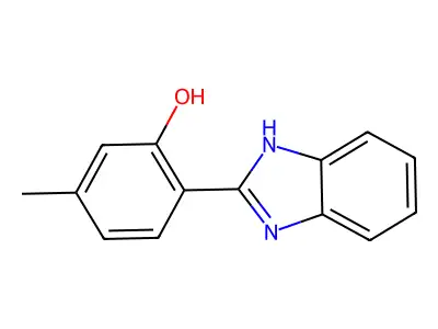 2-(1H-benzo[d]imidazol-2-yl)-5-methylphenol structure