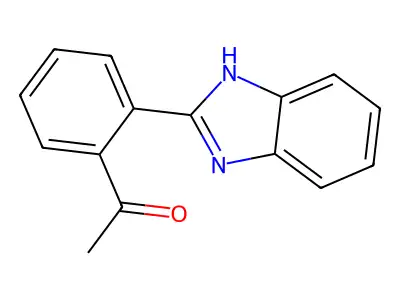 1-(2-(1H-Benzo[d]imidazol-2-yl)phenyl)ethanone structure