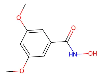N-hydroxy-3,5-dimethoxybenzamide structure