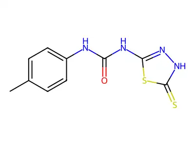 1-(5-Mercapto-1,3,4-thiadiazol-2-yl)-3-p-tolylurea structure