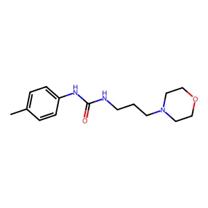 1-(4-Methylphenyl)-3-(3-morpholin-4-ylpropyl)urea structure