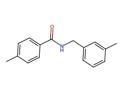 4-Methyl-N-(3-methylbenzyl)benzamide structure