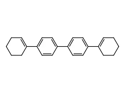 4,4'-Bis(1-cyclohexen-1-YL)biphenyl structure
