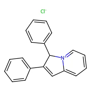 2,3-二苯基-3H-中氮茚鎓氯化物(1:1) structure