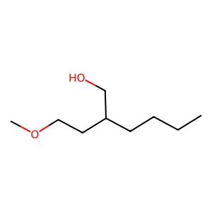 1-Methoxy-3-hydroxymethylheptane structure