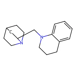 2-((3,4-Dihydro-1(2H)-quinolinyl)methyl)-1-azabicyclo(2.2.2)octane, (+/-)- structure