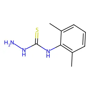 2-(2,6-Dimethylphenyl)hydrazinecarbothioamide structure