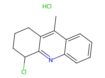 4-Chloro-9-methyl-1,2,3,4-tetrahydroacridine structure