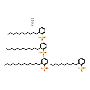 Benzenesulfonic acid, decyl-, sodium salt, mixt. with sodium dodecylbenzenesulfonate, sodium tridecylbenzenesulfonate and sodium undecylbenzenesulfonate structure