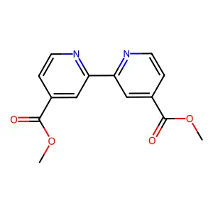4,4'-Dimethyl [2,2'-bipyridine]-4,4'-dicarboxylate structure