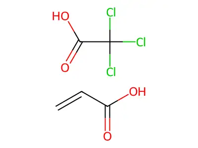 2-Propenoic acid, telomer with trichloroacetic acid structure