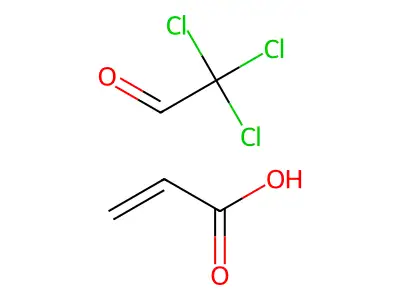 2-Propenoic acid, telomer with trichloroacetaldehyde structure