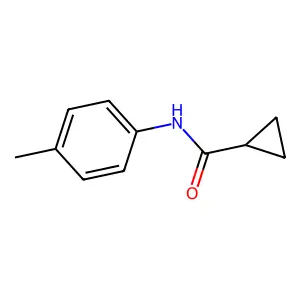 N-(4-methylphenyl)cyclopropanecarboxamide structure