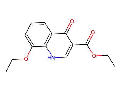 Ethyl 8-ethoxy-4-hydroxyquinoline-3-carboxylate structure