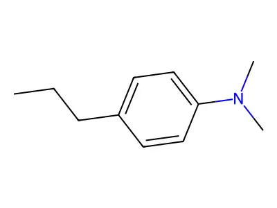 Benzenamine, N,N-dimethyl-4-propyl- structure