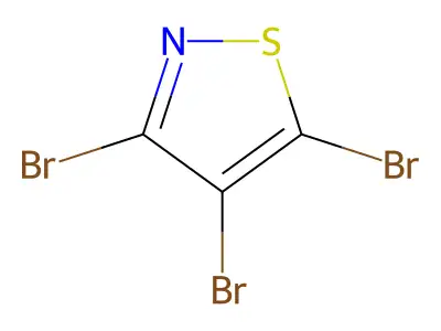 Isothiazole, tribromo- structure