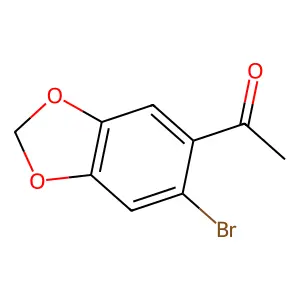 1-(6-Bromo-2H-1,3-benzodioxol-5-yl)ethan-1-one structure