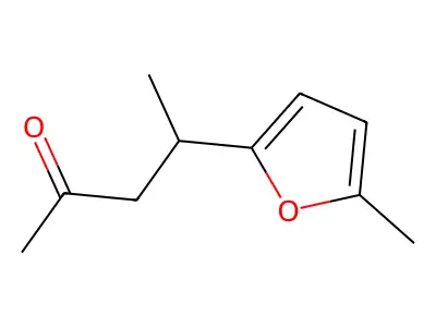 4-(5-Methyl-2-furyl)pentan-2-one structure