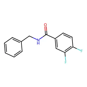 N-benzyl-3,4-difluorobenzamide structure