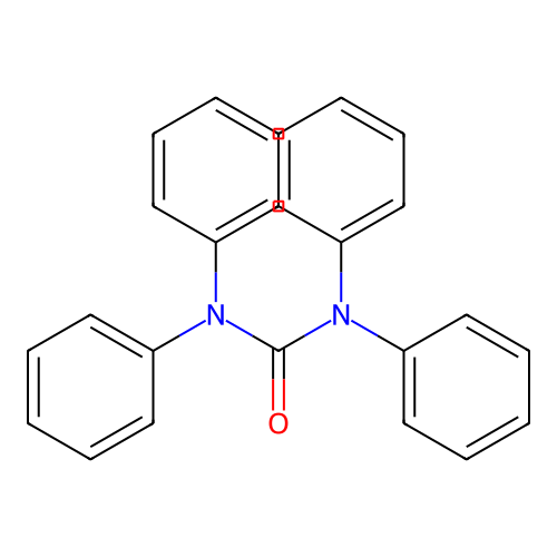 N,N,N',N'-Tetraphenylurea structure