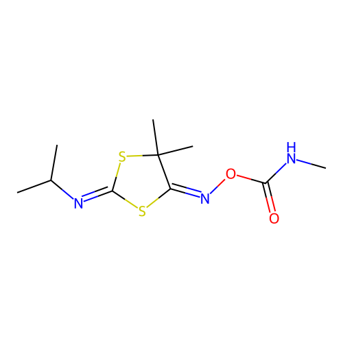 C10H17N3O2S2 structure