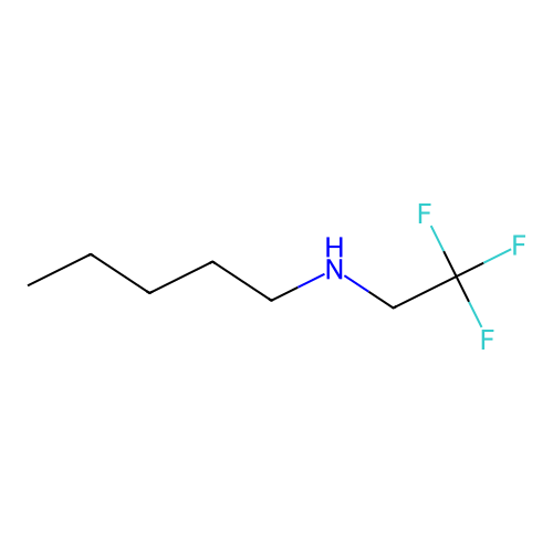 1-Pentanamine, N-(2,2,2-trifluoroethyl)- structure